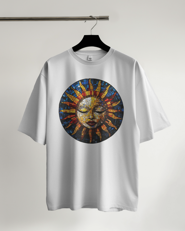 Graphic Printed White Oversized T-Shirt – Stylish & Comfortable Fit